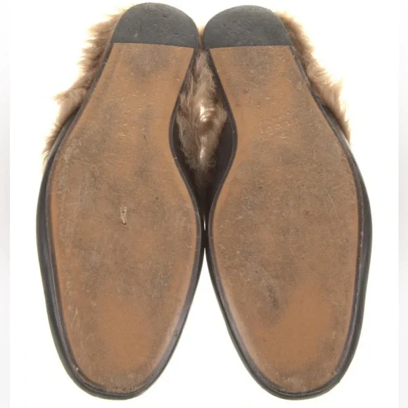 GUCCI Princetown Leather Slides Slippers - Picture 5 of 5